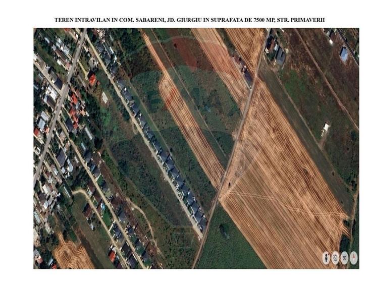 Teren Construcții intravilan de 7500 mp, în Săbăreni