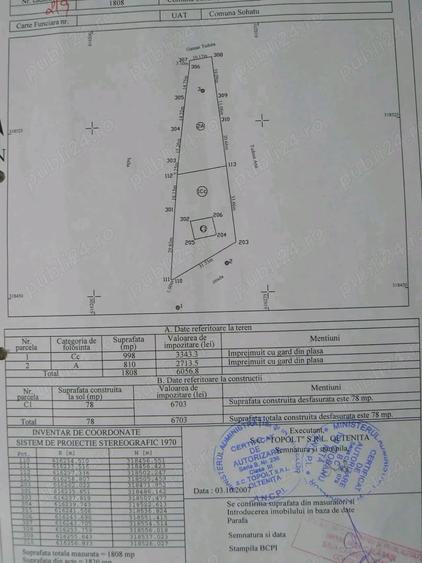 Teren intravilan 1800 mp, sat Progresu, com. Sohatu, Calara?i - 5
