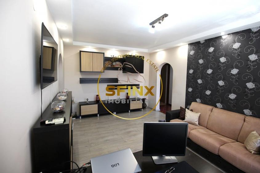 Apartament cu 3 camere semidecomandat, mobilat în Baba Novac