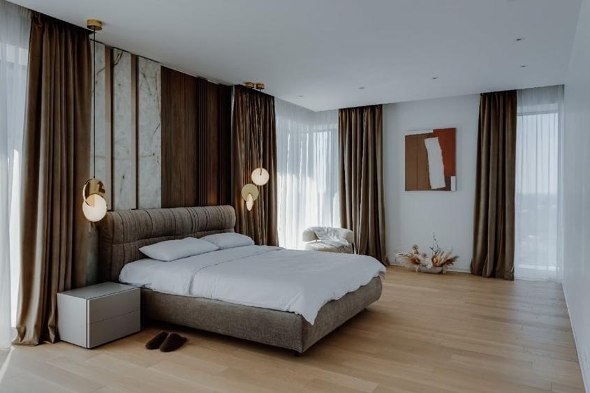 Apartament cu 5 camere decomandat, mobilat în Floreasca