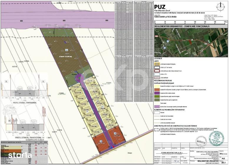 Teren 1.248 mp Sanpetru | PUZ aprobat | 70 /mp + TVA - 2