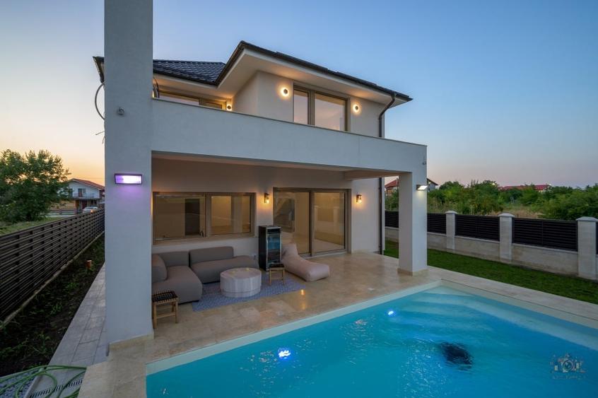 Casă individuală cu 4 camere cu Piscina în Corbeanca