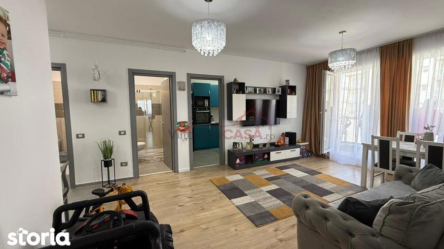 Apartament cu 3 camere semidecomandat, mobilat în Prelungirea Ghencea