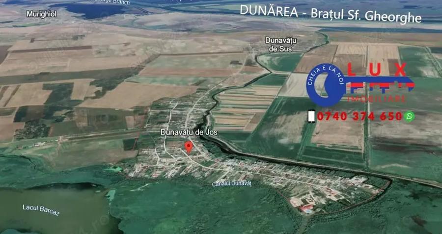 Teren de 686 mp, în Dunavățu de Jos