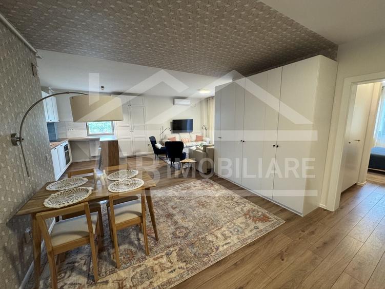 Apartament cu 2 camere decomandat, mobilat în Tudor