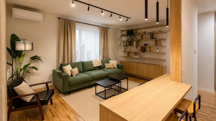 Apartament cu 3 camere semidecomandat în Străulești