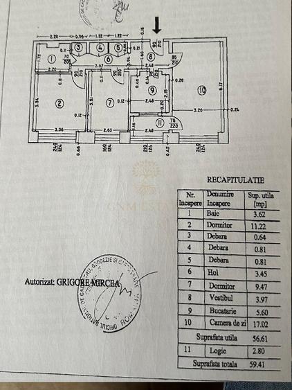 3 camere etaj 1 renovat -centrala / 10 minute Mega Mall - 3
