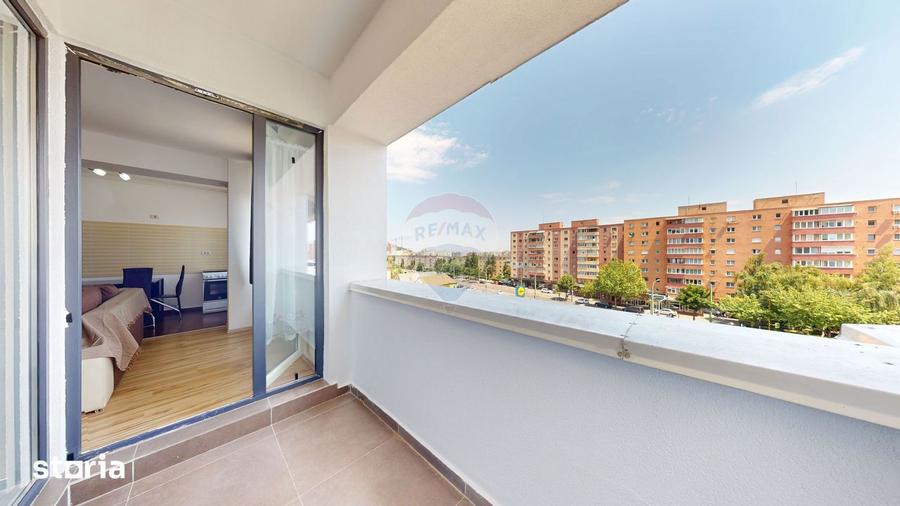 Apartament cu 2 camere semidecomandat în Valea Cetății