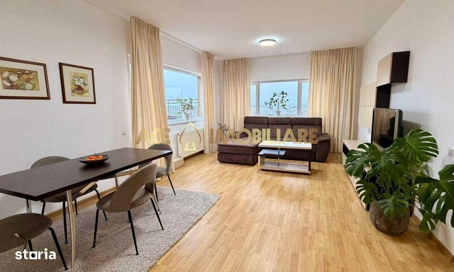 Apartament cu 2 camere, mobilat în Timpuri Noi