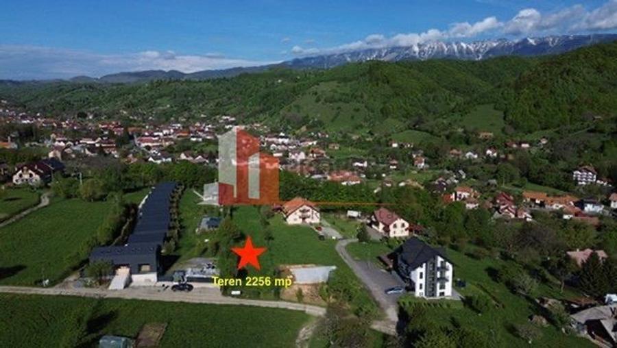 Teren Construcții intravilan de 2246 mp, în Bran