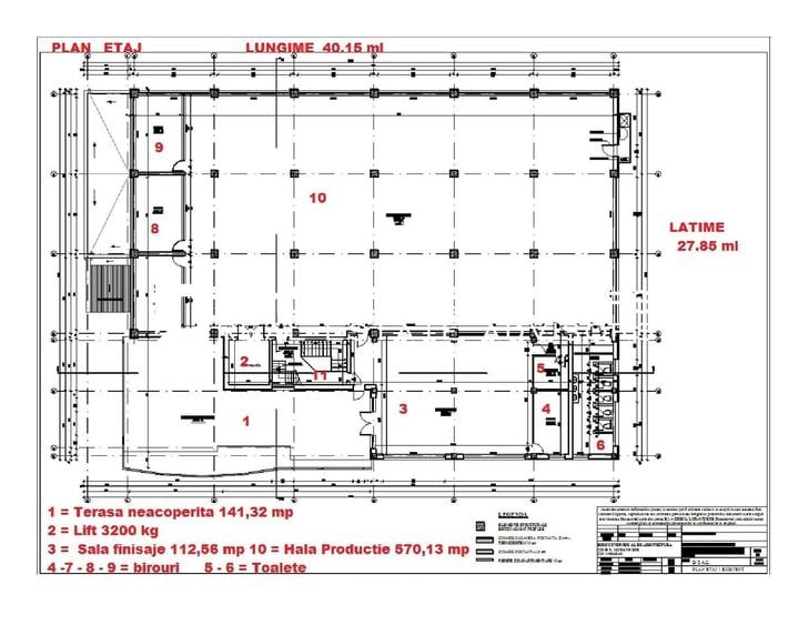 Spațiu industrial, de 3,130 mp, în Gheorghe Doja