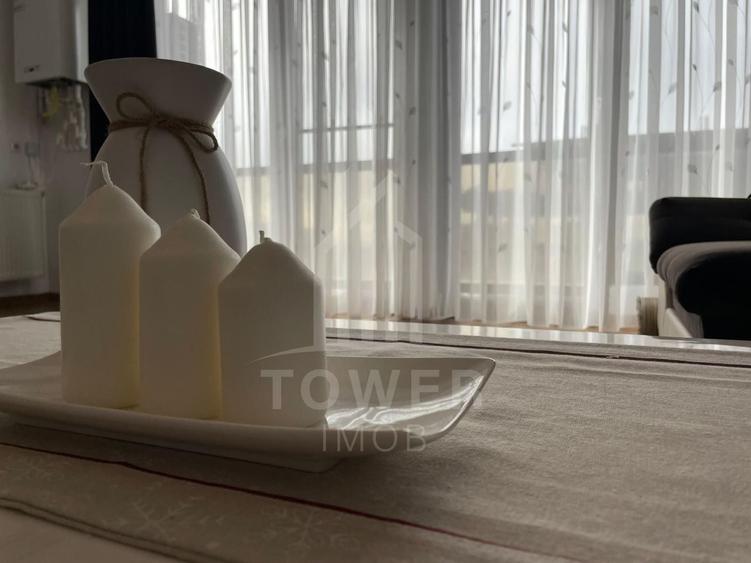 Apartament cu 3 camere decomandat, mobilat în Mihai Viteazul