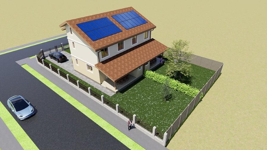 Duplex cu 4 camere cu Canalizare în Ghiroda