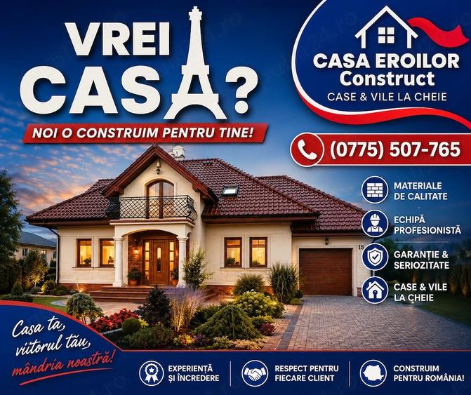 Casă cu 2 camere decomandat în Central
