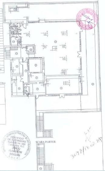 Spațiu comercial, de 375 mp, în Central