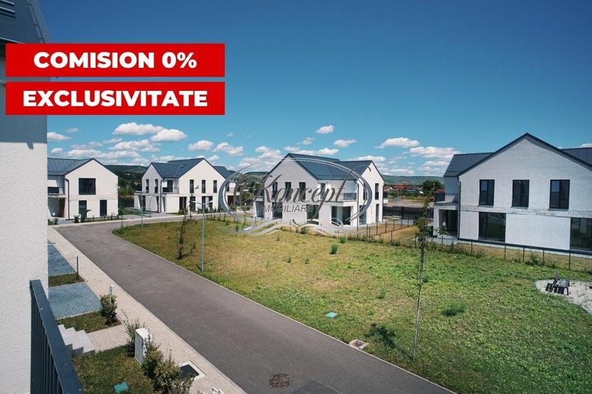 Duplex cu 4 camere cu Canalizare în Gilău