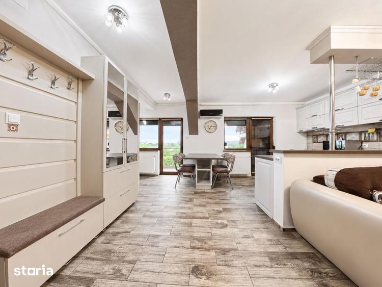 Apartament cu 3 camere, mobilat în Gherăiești