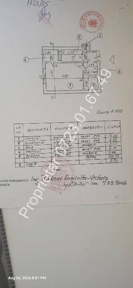 Garsonieră decomandată, mobilată în Tineretului