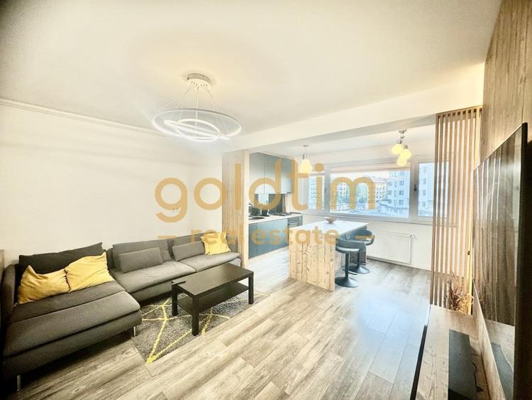 Apartament cu 2 camere semidecomandat, mobilat în Pipera