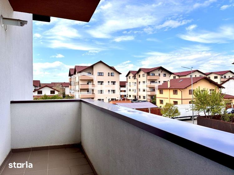 Apartament cu 2 camere, mobilat în Sânpetru