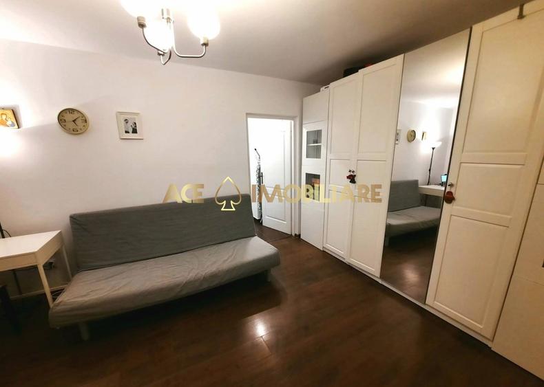 Apartament cu 2 camere semidecomandat, mobilat în Iancului