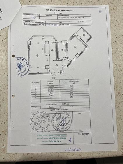 Apartament cu 2 camere decomandat în Sud