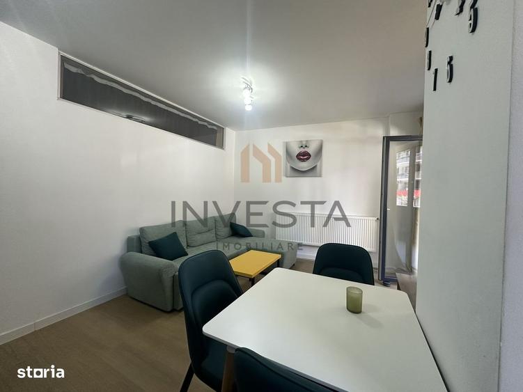 Apartament cu 2 camere semidecomandat, mobilat în Bună Ziua