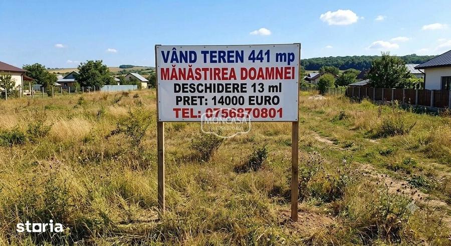 Teren intravilan, Manastirea Doamnei, 441 m.p. - 2
