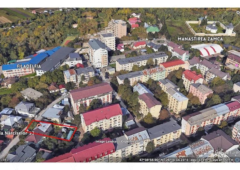 Casă cu 3 camere cu Teren 600 Mp în Central