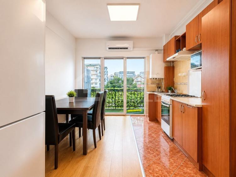 Apartament cu 2 camere semidecomandat, mobilat în Zorilor