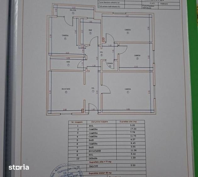 Apartament cu 4 camere decomandat în Feldioara