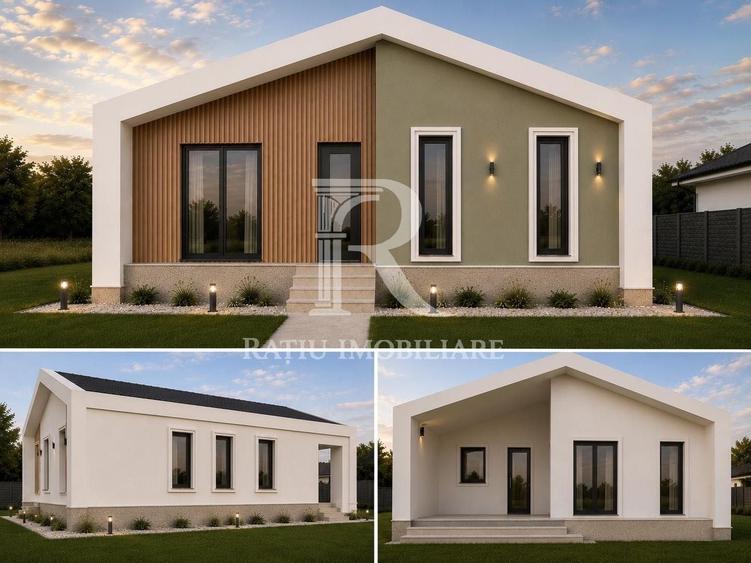 Casă individuală cu 4 camere cu Canalizare în Sântandrei