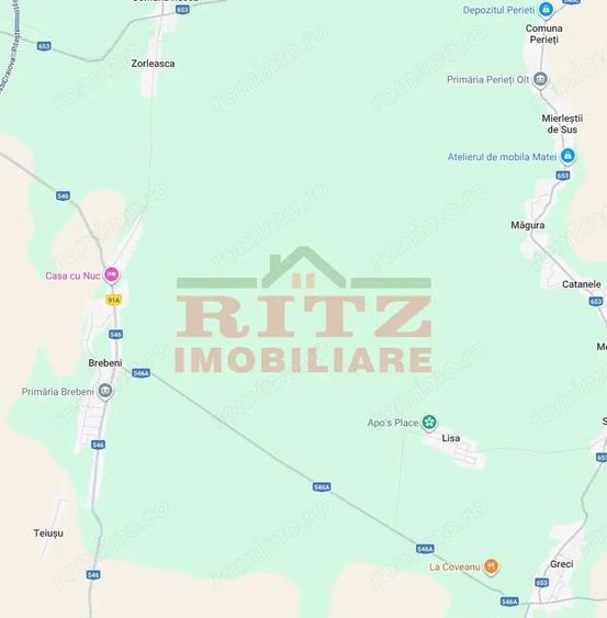 Teren de 280000 mp, în Central