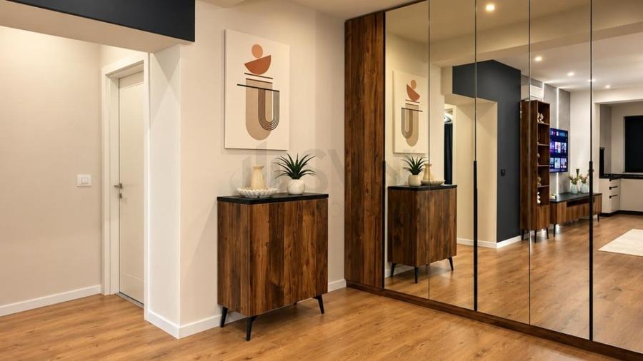 Apartament cu 2 camere decomandat, mobilat în Pipera