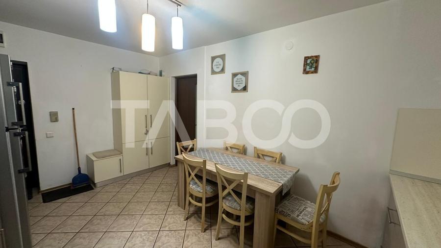 Apartament 3 camere  mobilat utilat cu balcon zona Rahovei Sibiu - 4