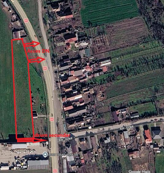 Teren Construcții intravilan de 4440 mp, în Găneasa
