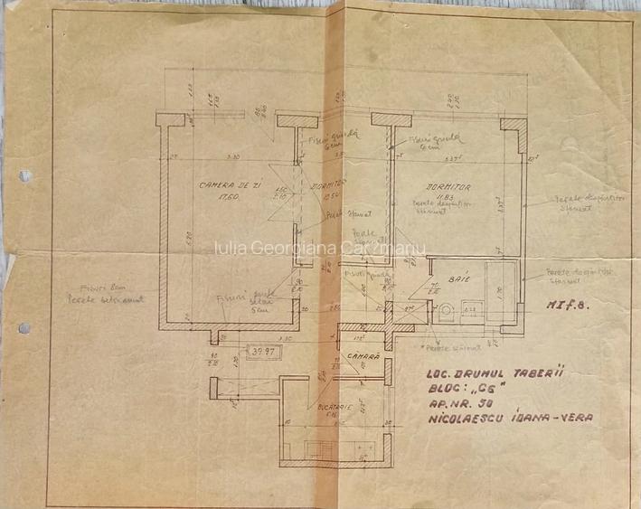 Direct Proprietar vand apartament 3 camere zona Prelungirea Ghencea