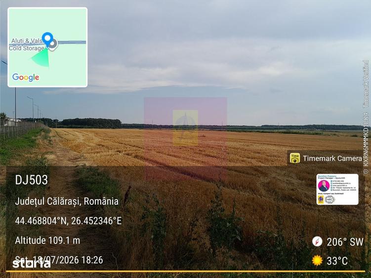 Teren de 21000 mp, în Central