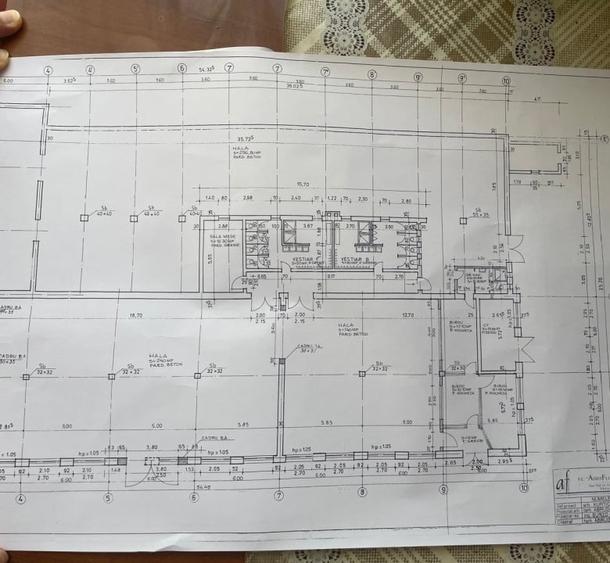 Spațiu comercial, de 845 mp, în Est