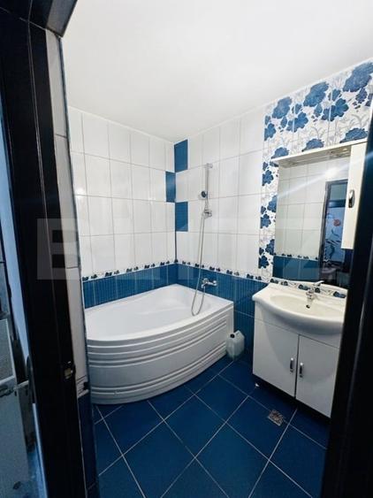 Apartament cu 2 camere semidecomandat, mobilat în Florești