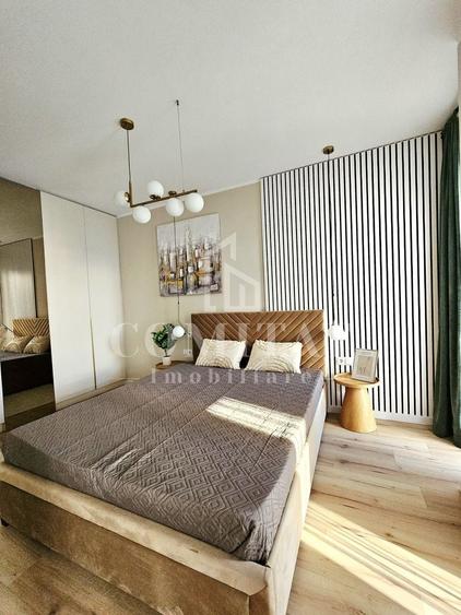 Apartament cu 2 camere semidecomandat, mobilat în Florești