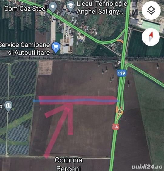 Teren de 5000 mp, în Berceni