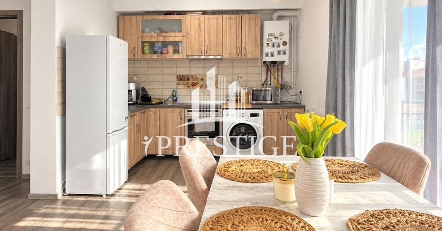 Apartament cu 2 camere semidecomandat, mobilat în Tineretului