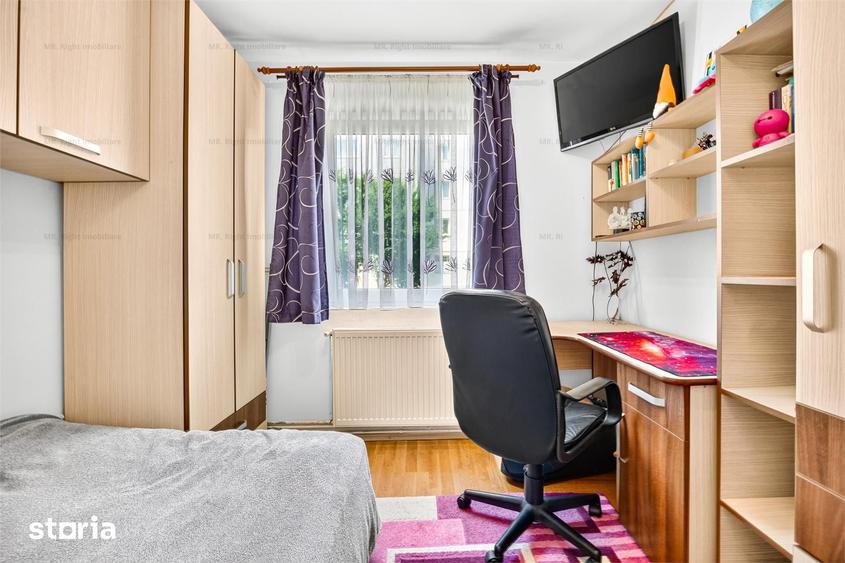 Apartament cu 2 camere semidecomandat în Nord