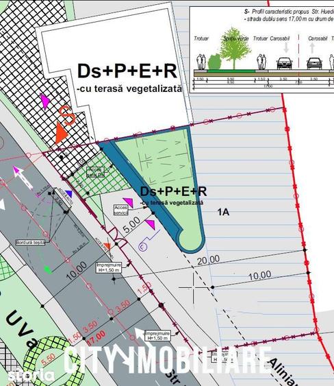 Teren de 570 mp, în Mănăștur