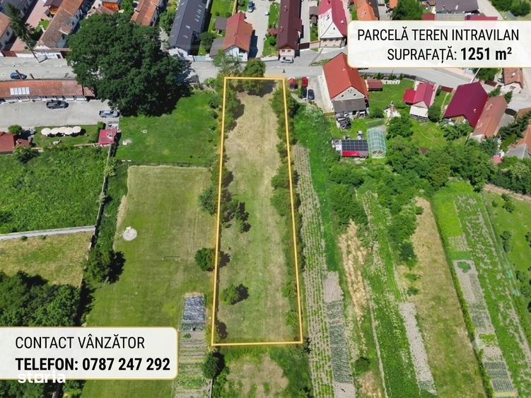 Teren de 1251 mp, în Rotbav