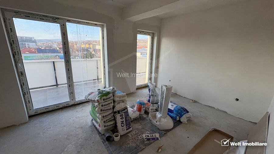 Apartament cu 2 camere, terasa 25 mp, Dambul Rotund