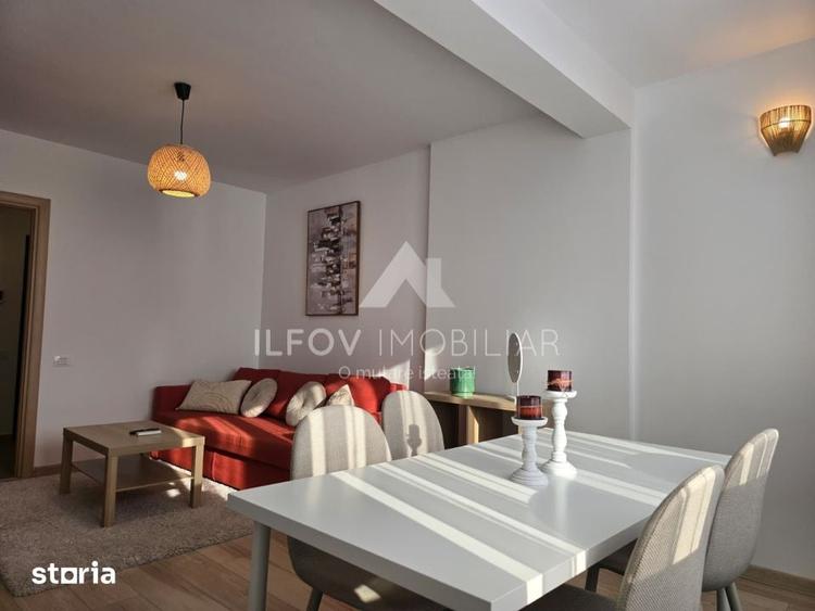 Apartament sptios Otopeni, parcul Unirii, utilat si mobilat. bloc cu l - 1