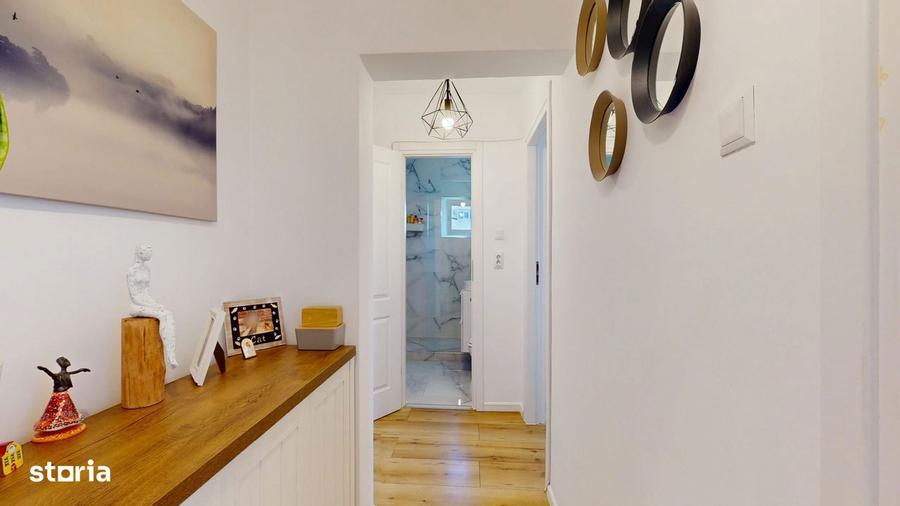 Apartament cu 3 camere decomandat, mobilat în Doamna Ghica