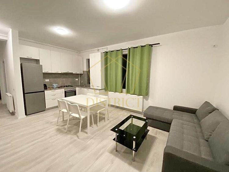 Apartament cu 2 camere semidecomandat, mobilat în Giroc